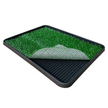 Load image into Gallery viewer, Artificial Grass Pets Potty Pad with Tray
